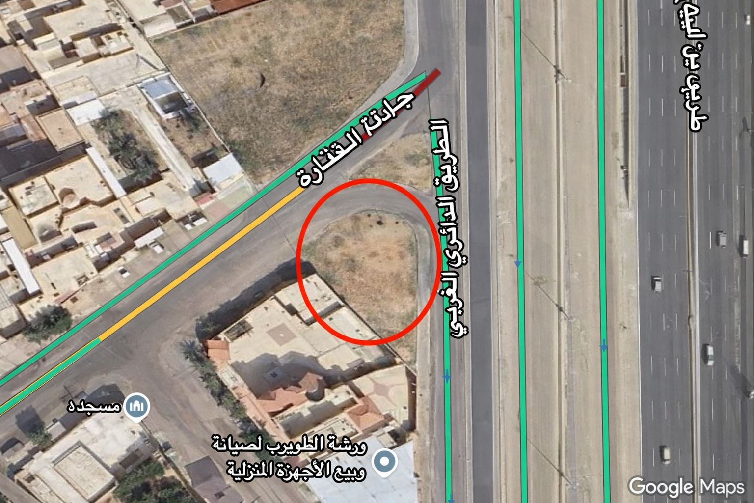 القصيم - عنيزة - شارع طريق ابي بكر الصديق